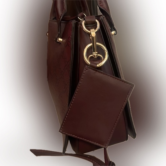 EUC Nine West handbag w/ cardholder wallet - Picture 4 of 9